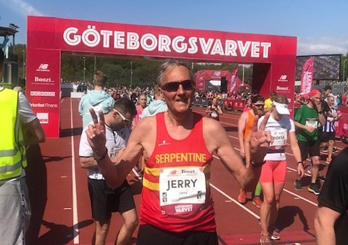 Runner Jerry, 70, wins half-marathon Jerry Lockspeiser
