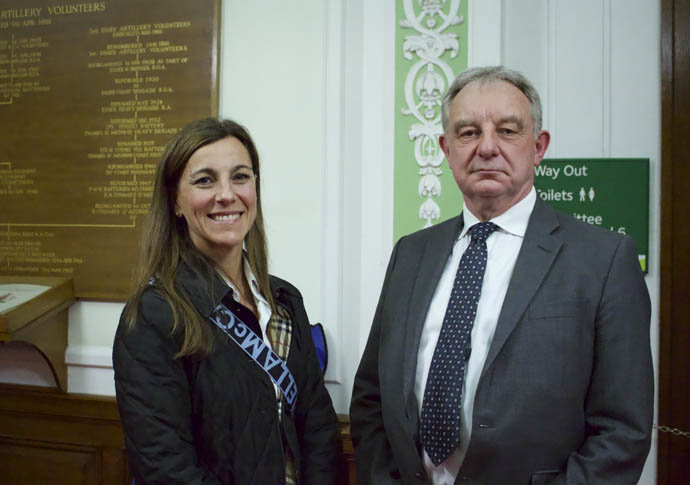 Angelika Siapkara and Robert Hill
