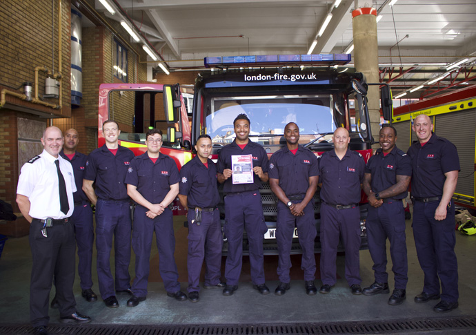 Islington firefighters