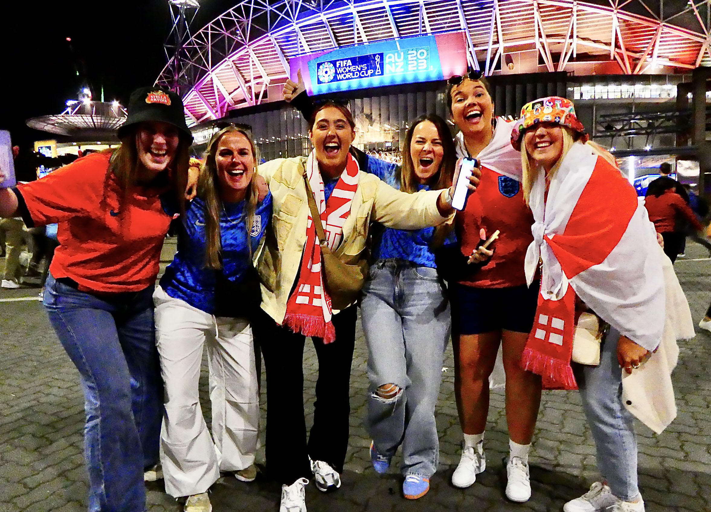 England Fans Womens World Cup 2023