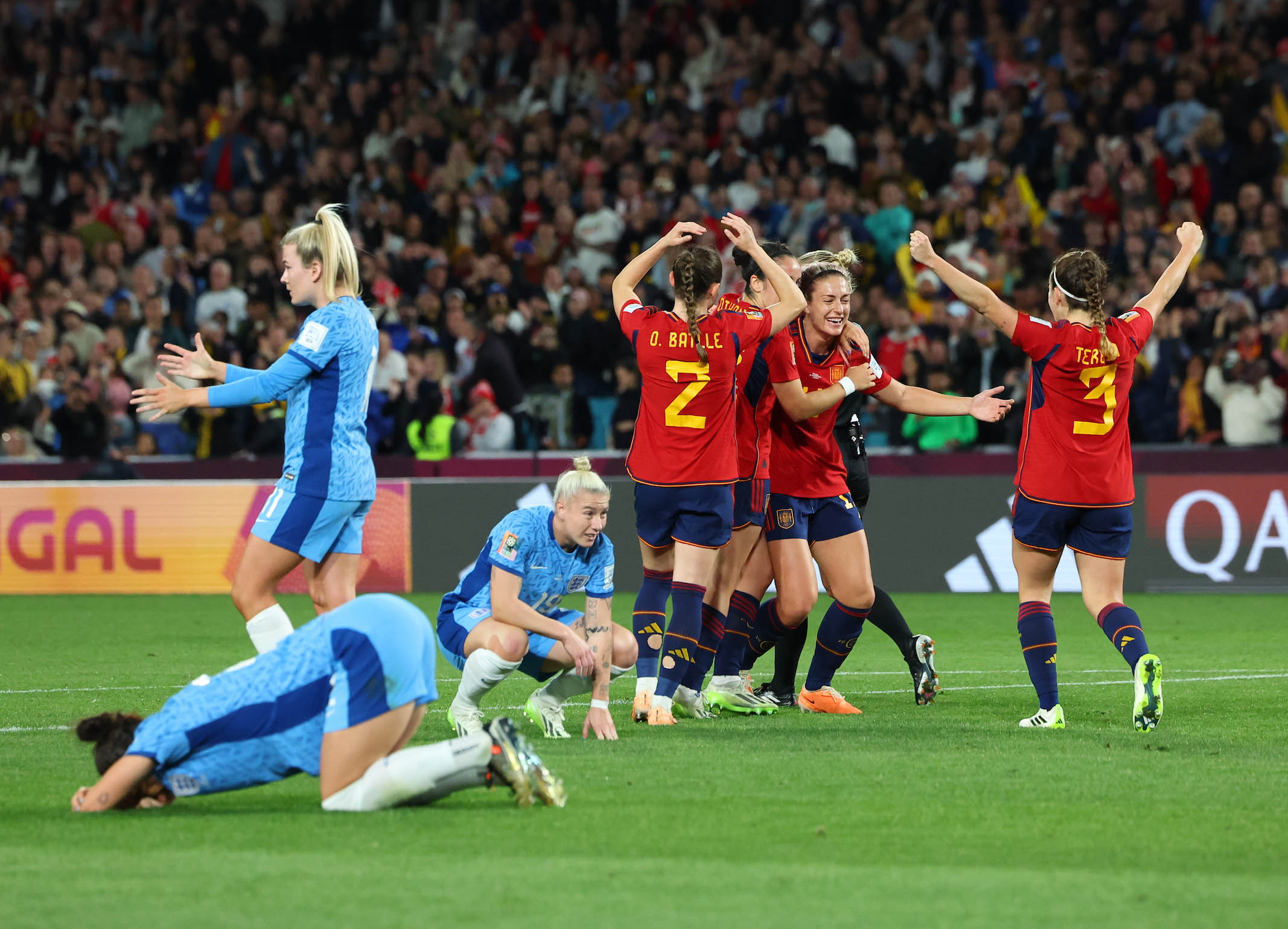 FIFA Womens World Cup 2023 Final - Spain v England - Stadium Australia