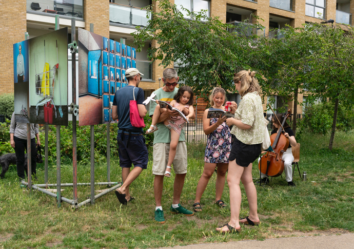 Packington book launch on estate 2
