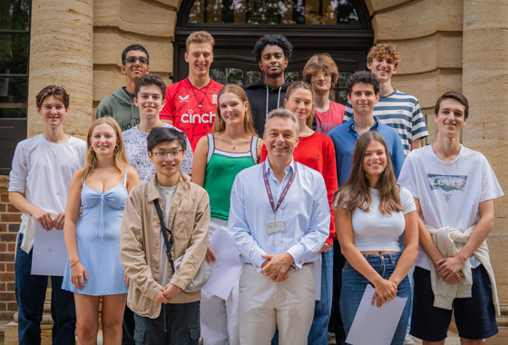 A Level Results Day 2023: Celebrations at UCS Hampstead UCS IMAGE AUG 2023