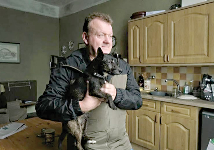Ex-miner digs deep to help migrants in The Old Oak Dave Turner as pub landlord TJ Ballantyne in The Old Oak_photo Joss Barratt_Sixteen Films copy