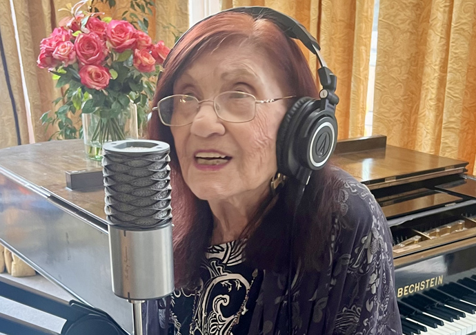 Life for Phyllis at 90 takes a musical turn Phyllis Levy