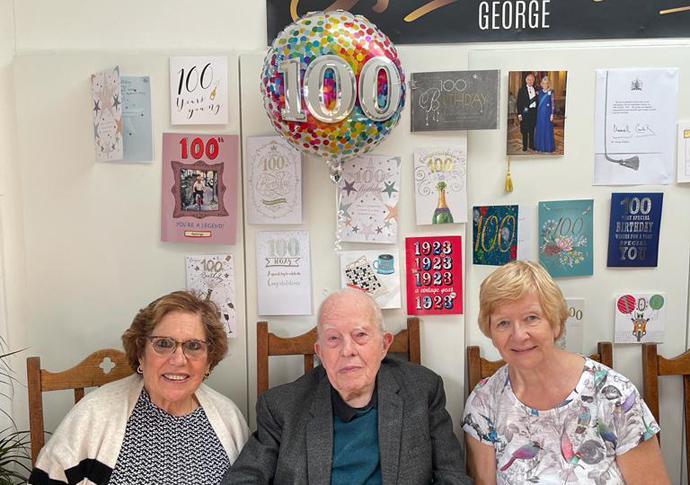 Life goals: Gooner at 100 says the secret is to have hobbies outside work George Watkins