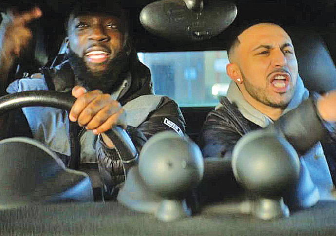 Jazzie Zonzolo and Adam Deacon in Sumotherhood