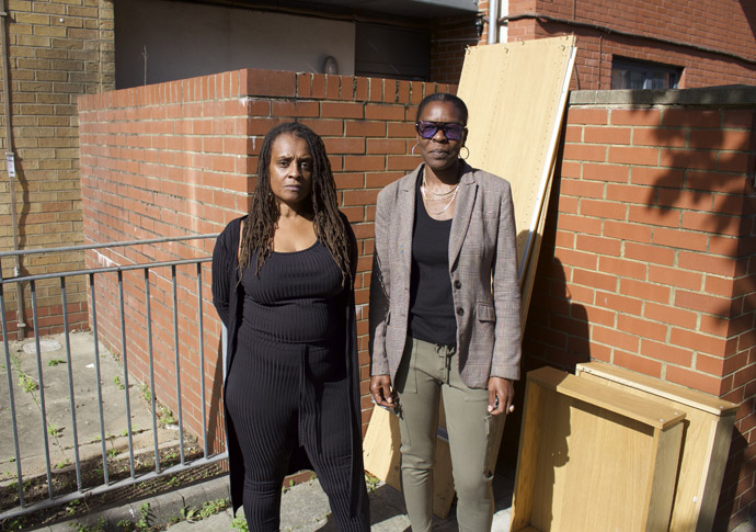 L to R – Cyrlene and Penny