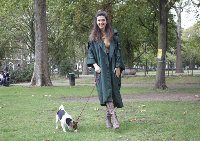 Nature notes: Music can help in fight against climate crisis, claims activist Phoebe Coco and Molly dog 2