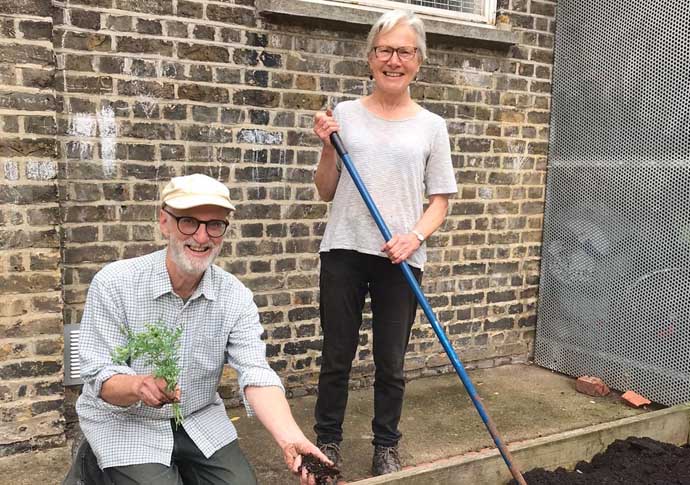 Couple’s dedication is recognised by award Ben Griffith and Jill Ellenby