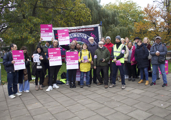College staff and students at breaking point, say strikers CANDI camden road strike group