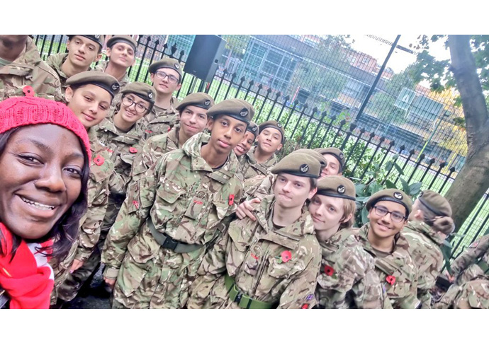 Wreath-laying at war memorial was ‘more important than ever’ Islington Green on Remembrance Sunday
