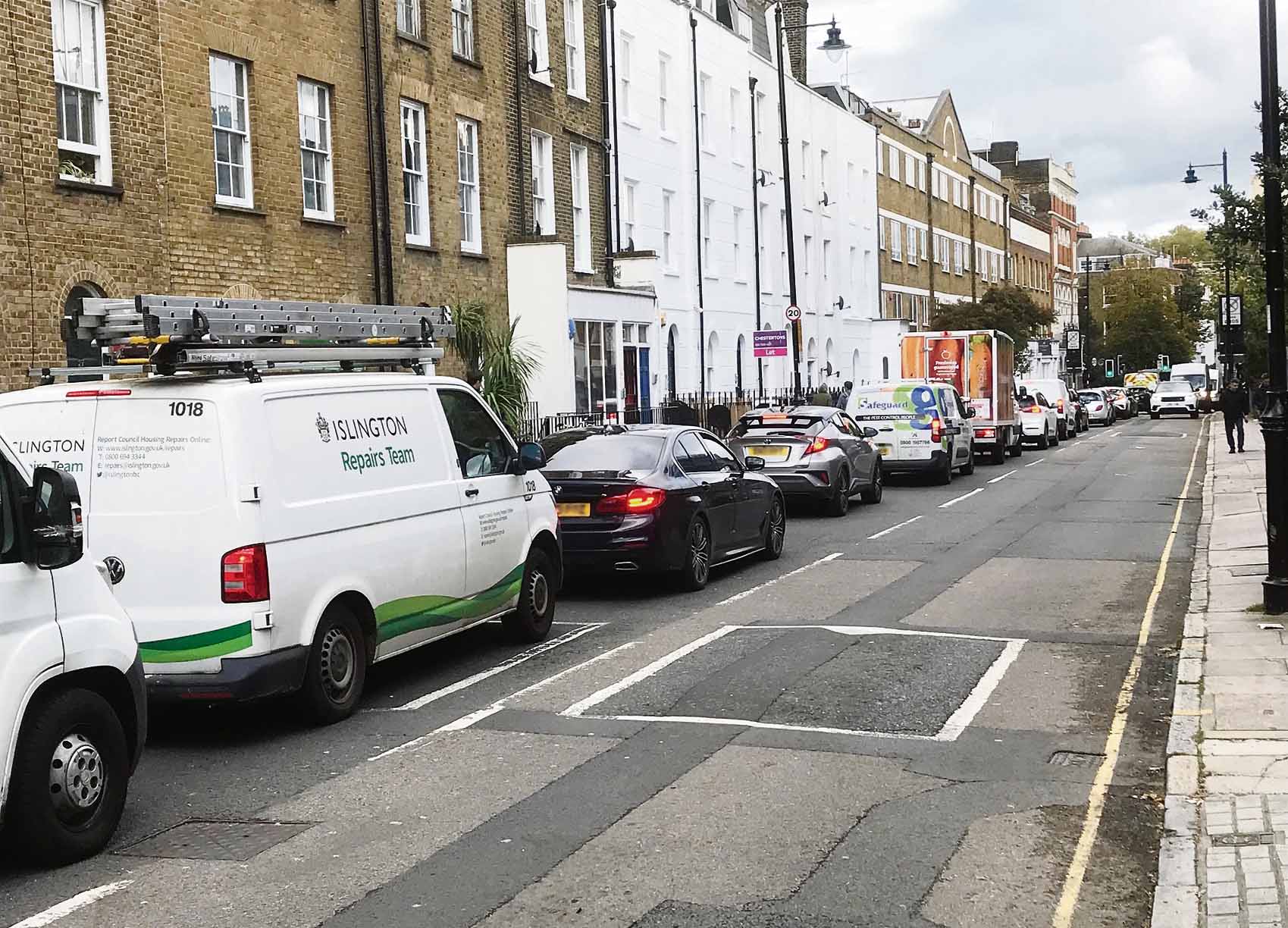 This traffic will not just evaporate Islington Park Street