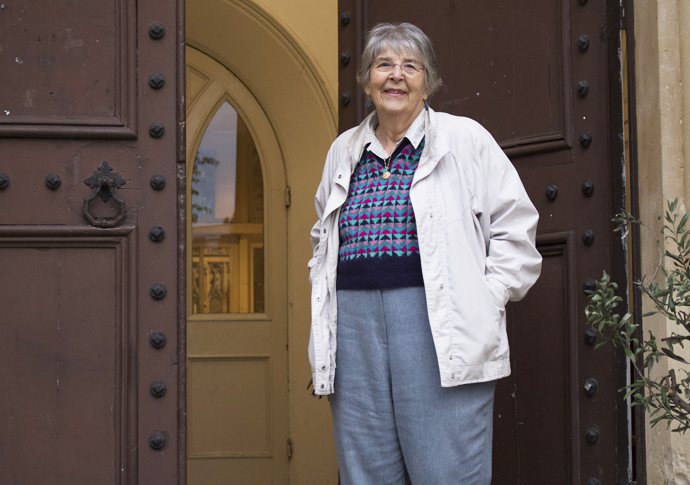 ‘Is nothing sacred today?’ Church flowers snatched Jill Courtnell