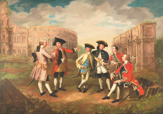 Pillar talk Katharine Read British Gentlemen in Rome Google Art Project