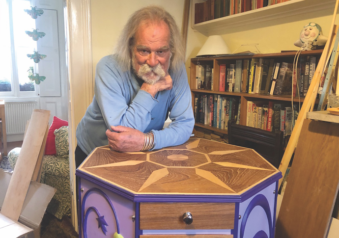 Wood dumped in a skip? That’ll be a dressing table! Michael Stratton