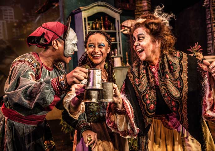 Stephanie Levi-John_ Eve De Leon Allen_ Lisa Howard in The House with Chicken Legs © Rah Petherbridge