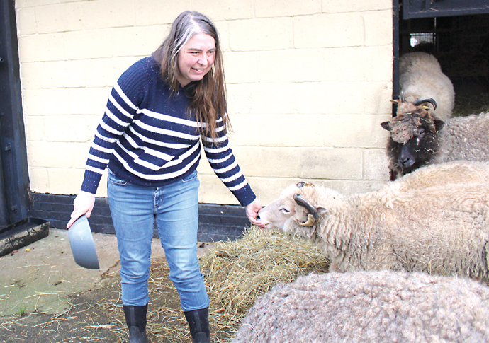 City farm appeals for cash to keep it open Freightliner's farm manager Liz McAlister 2