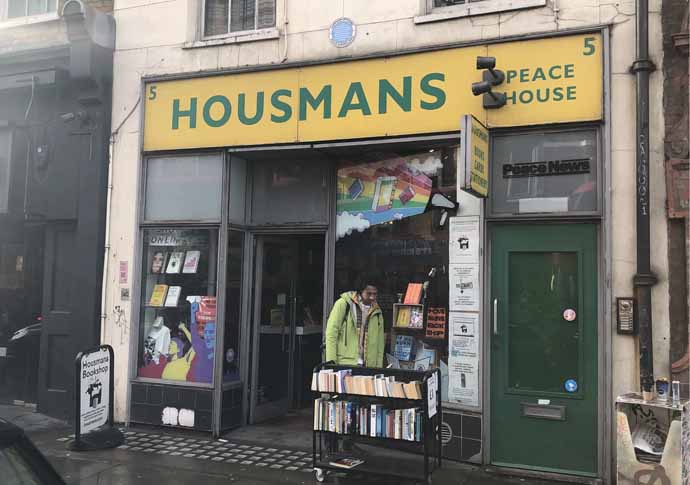 Peace de resistance Housmans bookshop_5 Caledonian Road