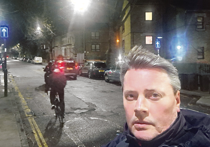 ‘Experimental cycle lane confuses riders’ Rod Gonggrijp
