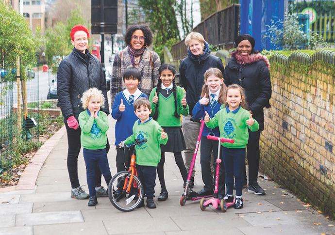 Family school runs are made greener and safer St Josephs Primary School