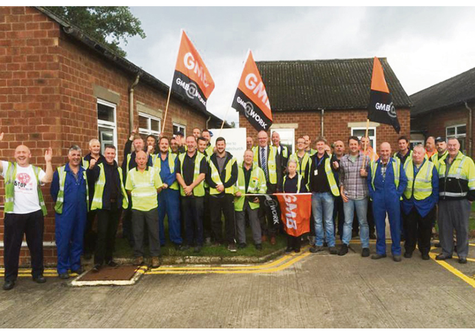 Royal Parks gardeners down tools GMB gardeners