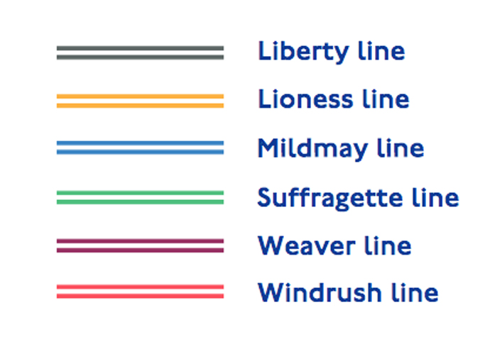 Mayor takes ‘huge pride’ in renaming Overground lines London Overground new names_credit TfL