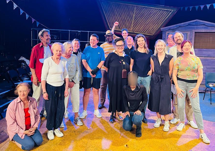 ‘This film sends out a message, that there’s light at the end of the tunnel’ RTP Southwark Playhouse with Outrun cast