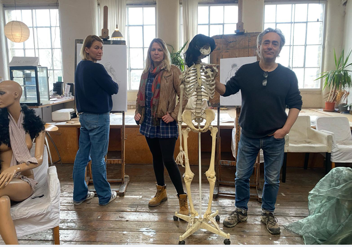 Save Candid Arts, it’s not just a space… Candid founder Duncan Barlow with arts administrator Alex Beck and student Katrin Beck