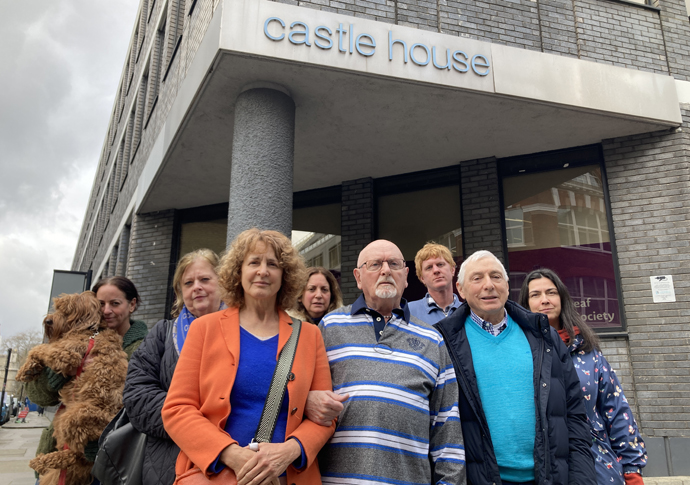 Fury as 1960s building demolition is greenlit Castle House IMG_3908