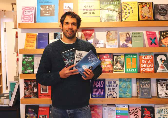 Alternative book event aims to make writing and reading more accessible Damien Mosley of Indie Novella at Ink84 bookshop in Highbury Park