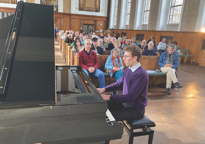 Thanks to music-loving parishioner’s legacy, a chance to enjoy free recitals St Mary’s Church