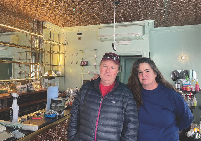 Californian couple left shocked as burglars raid their new cocktail bar Adrian and Romy Frape