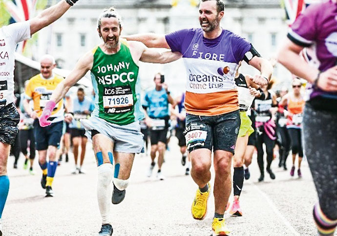 Final push! Charity runner goes distance Johnny Appleton