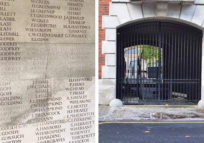 Help to restore this war memorial Manor Gardens war memorial