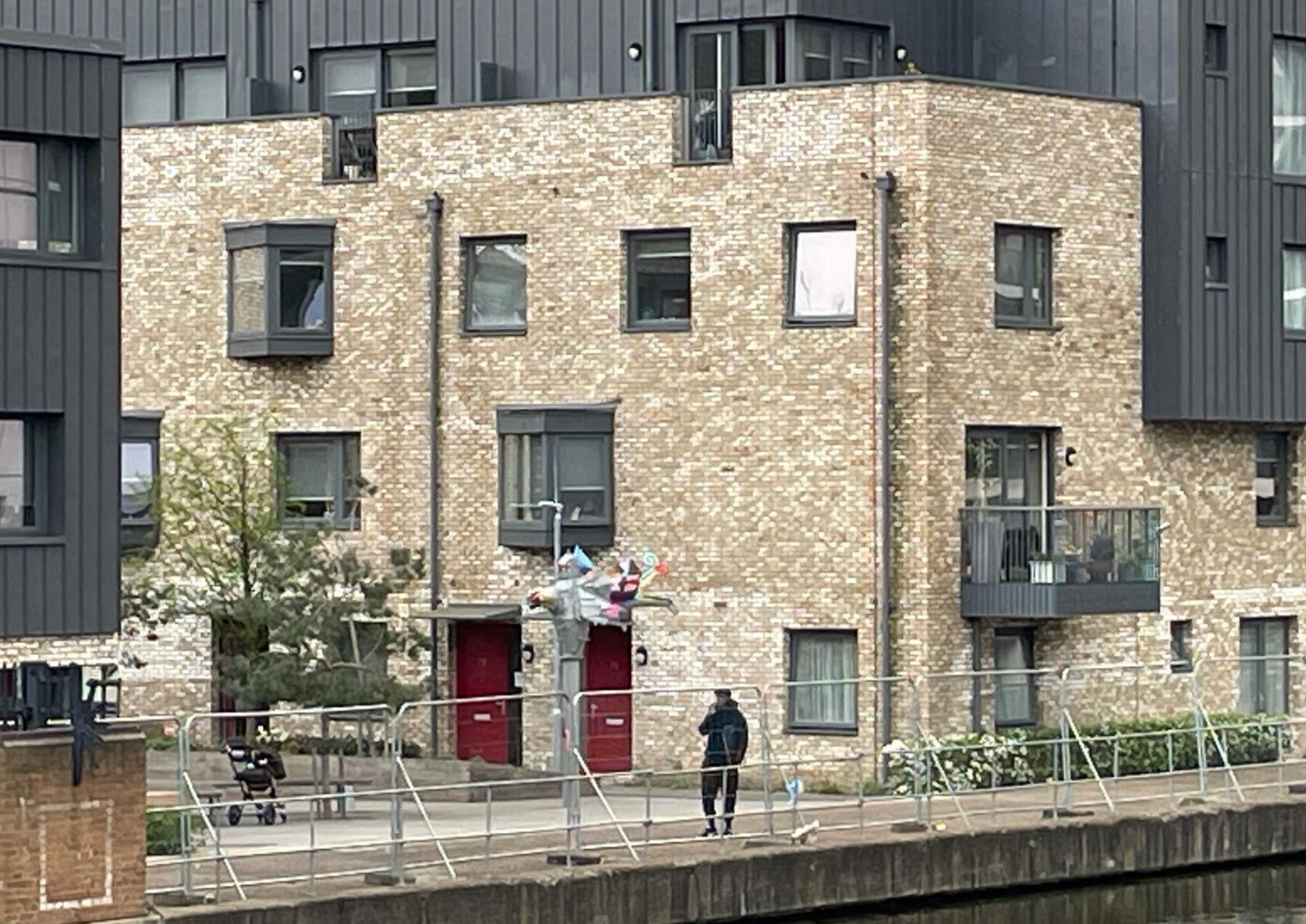 Fences go up by canal where five-year-old girl died in water fencing