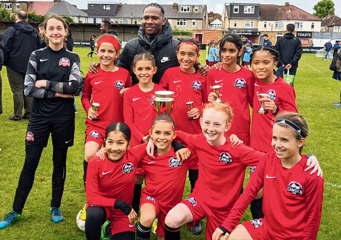Elite aces scoop second trophy Camden Elite Under-11s Girls