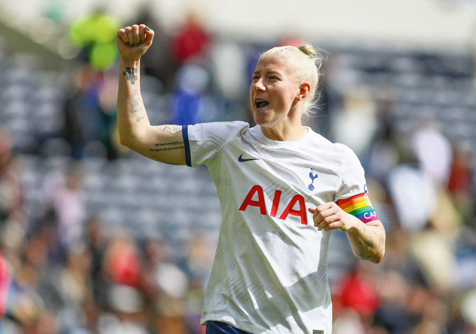 Spurs skipper’s FA Cup final plea: Let’s strike first Adobe Womens FA Cup - Tottenham Hotspur v Leicester City - Tottenham Hotspur Stadium