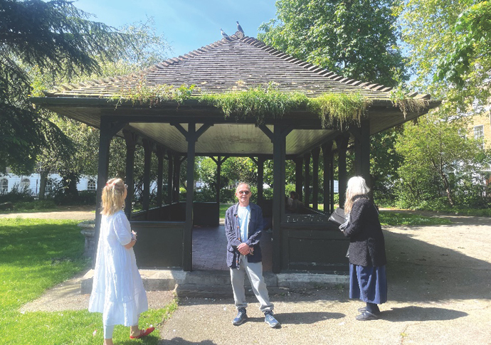 Could square be transformed by badminton and bandstand gigs? Wilmington Square