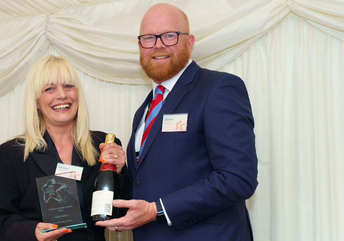 Monica West editor of Training Matters and host of the event Julie Hatton from Rose Chemist Scott Ford director at Precision Marketing Group