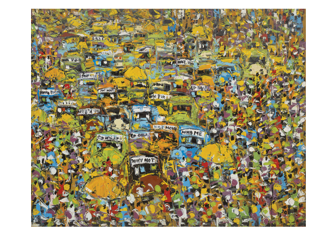 Market forces… Trotro Station
