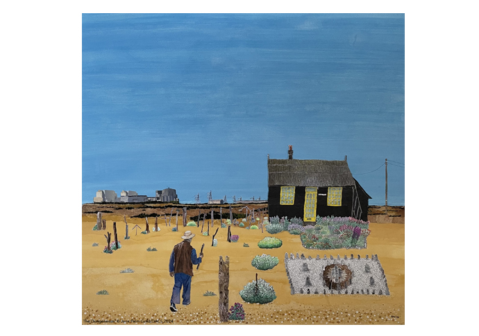 All Jarman life is here The Dungenesser © Jane Palm-Gold-DACS 2024