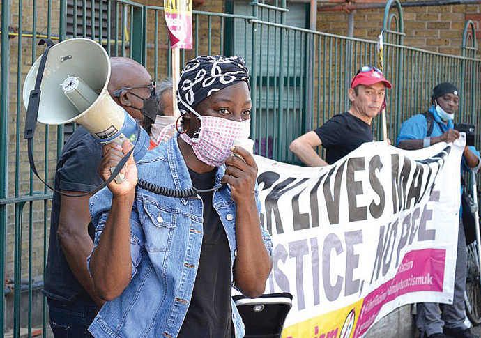 Protest? Thuggery? Call it what it is… ‘Racism’ Valerie bossman-quarshie 2