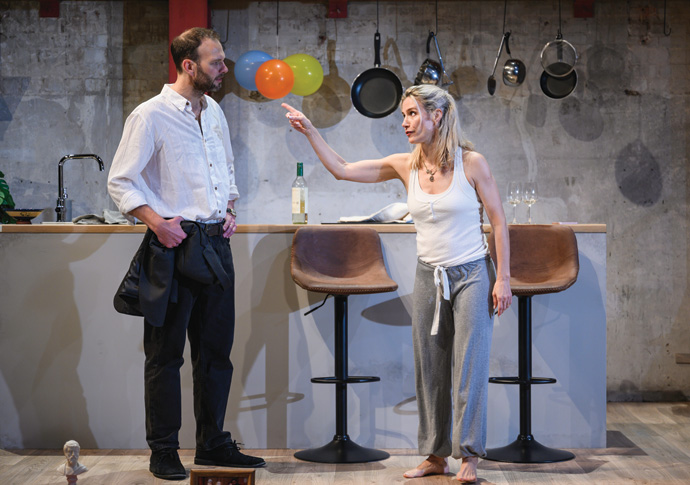 Review: 23.5 Hours, at Park200 David Sturzaker and Lisa Dwan in 23.5 Hours Charles Flint.