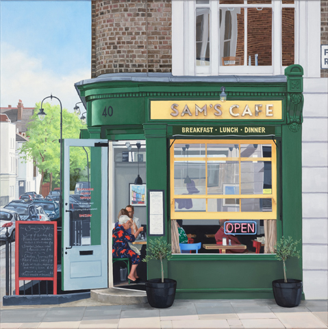 Out of the ordinary Sam's Cafe by Matt Phillips