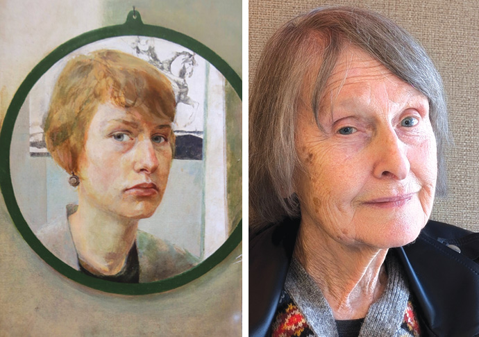 For the record Valerie Wiffen self-portrait