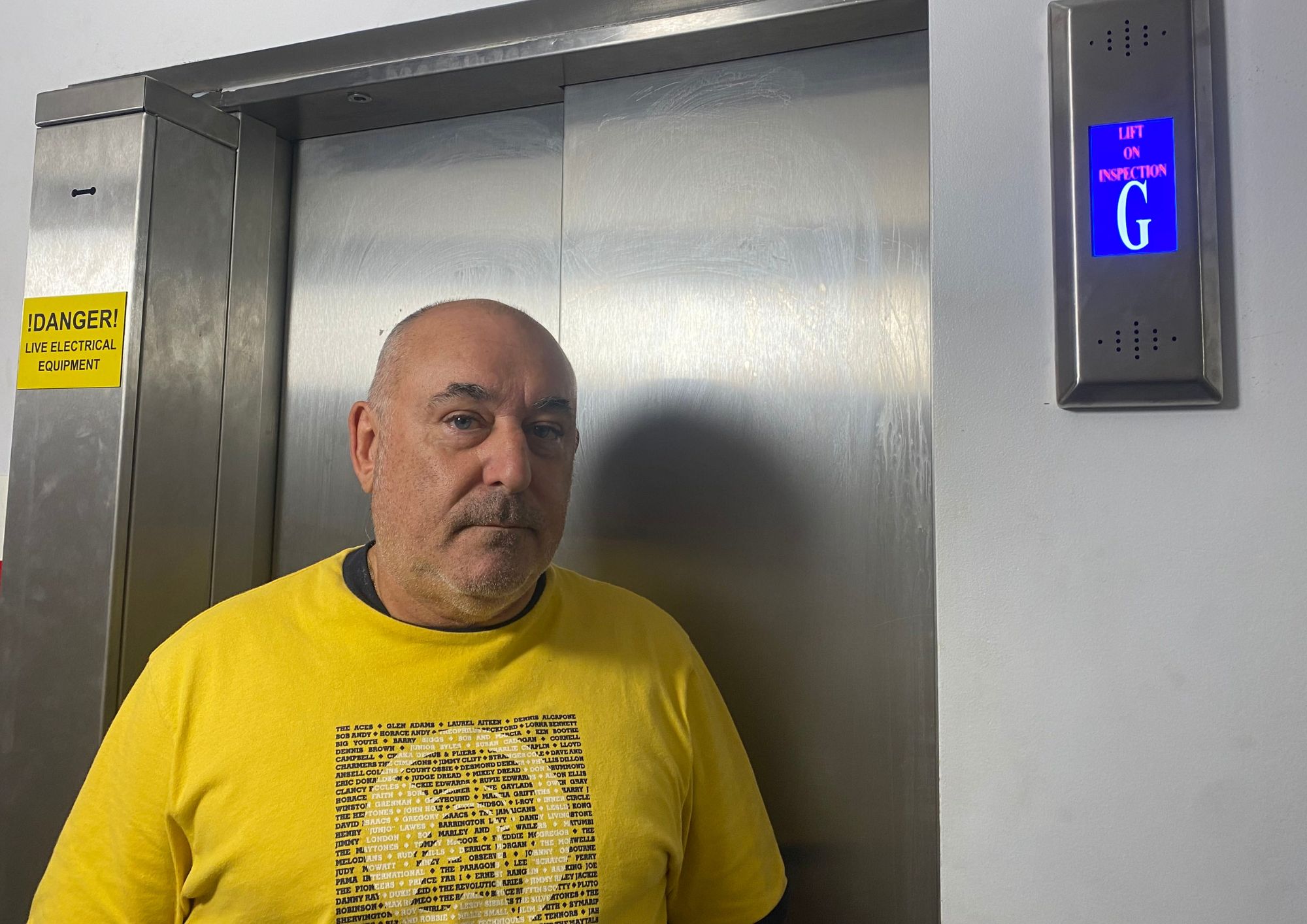 broken lift