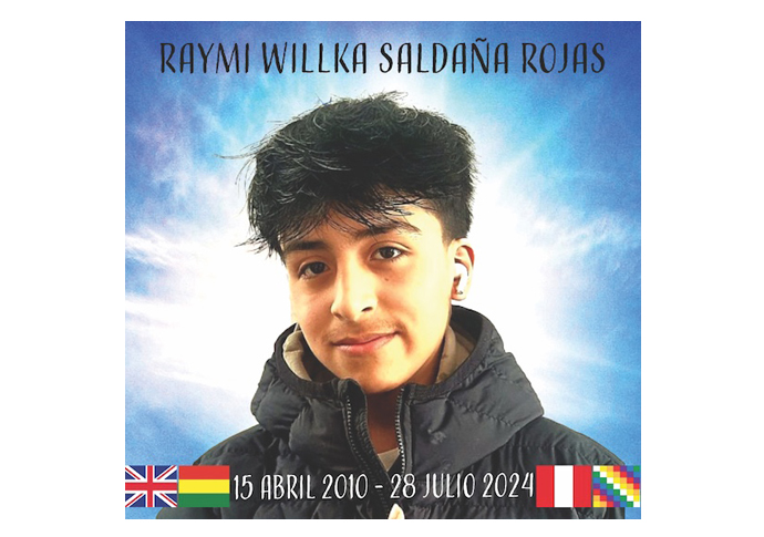 Special tribute at school for talented teenager who died in holiday tragedy Raymi flags