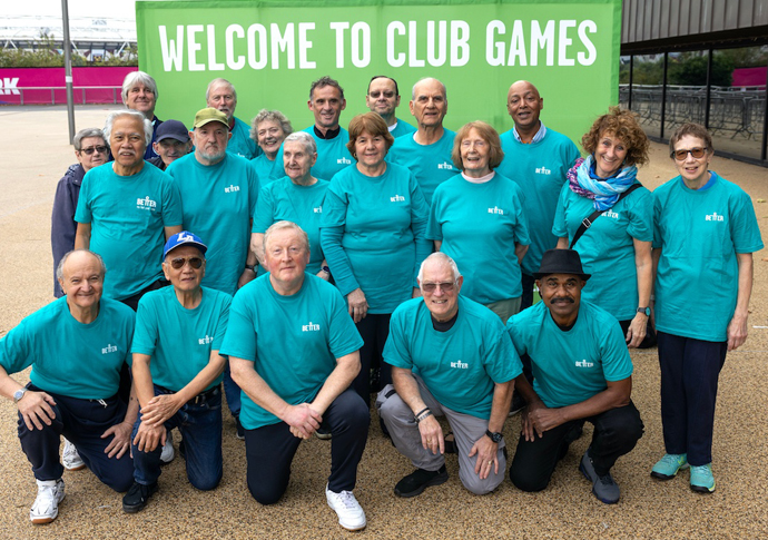Islington pensioners beat Camden Team Islington