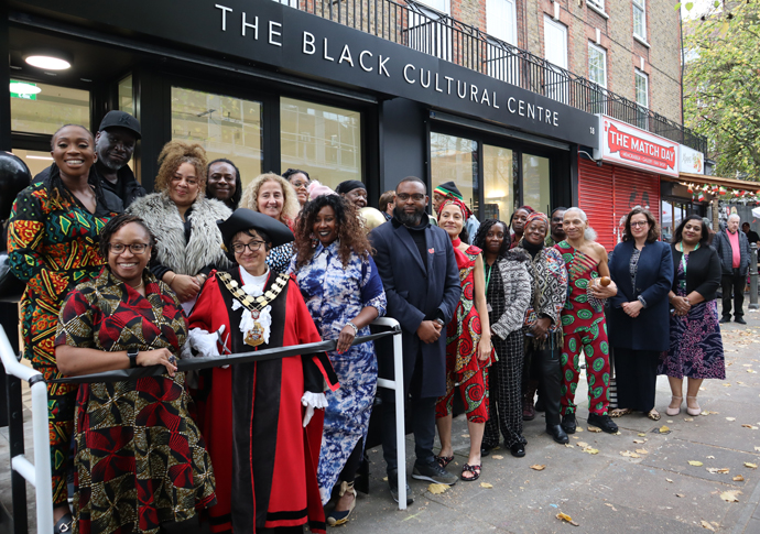 Ribbon is cut on borough’s new black cultural centre Black cultural centre IMG_3052
